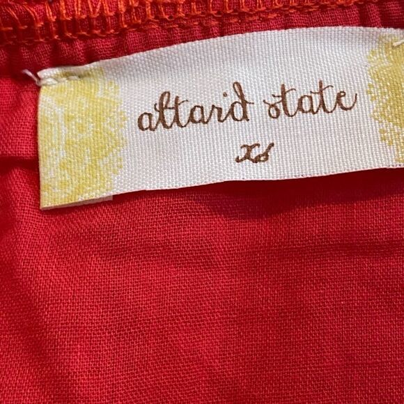 Altar’d state red dress with metallic braided rope straps size xs - Picture 6 of 6